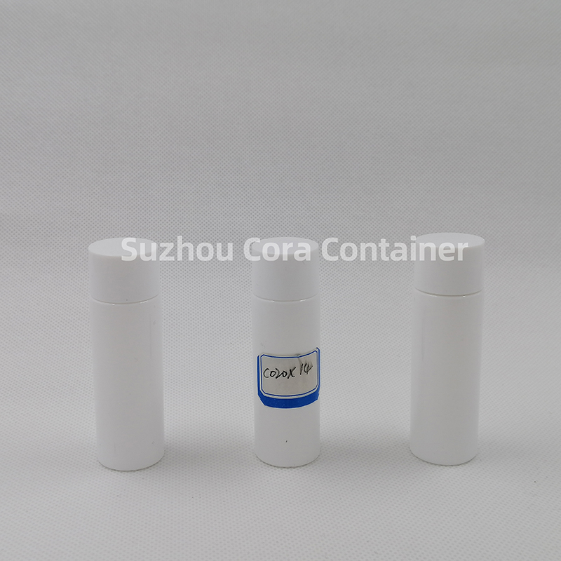 20ml Neck Size 14mm Pet Plastic Cosmetic Bottle with Screwing Cap