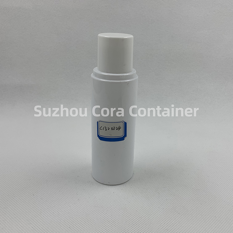 130ml Neck Size 24mm Pet Plastic Cosmetic Bottle with Screwing Cap