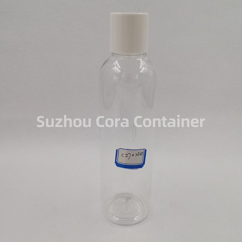 270ml Neck Size 24mm Pet Plastic Cosmetic Bottle with Screwing Cap